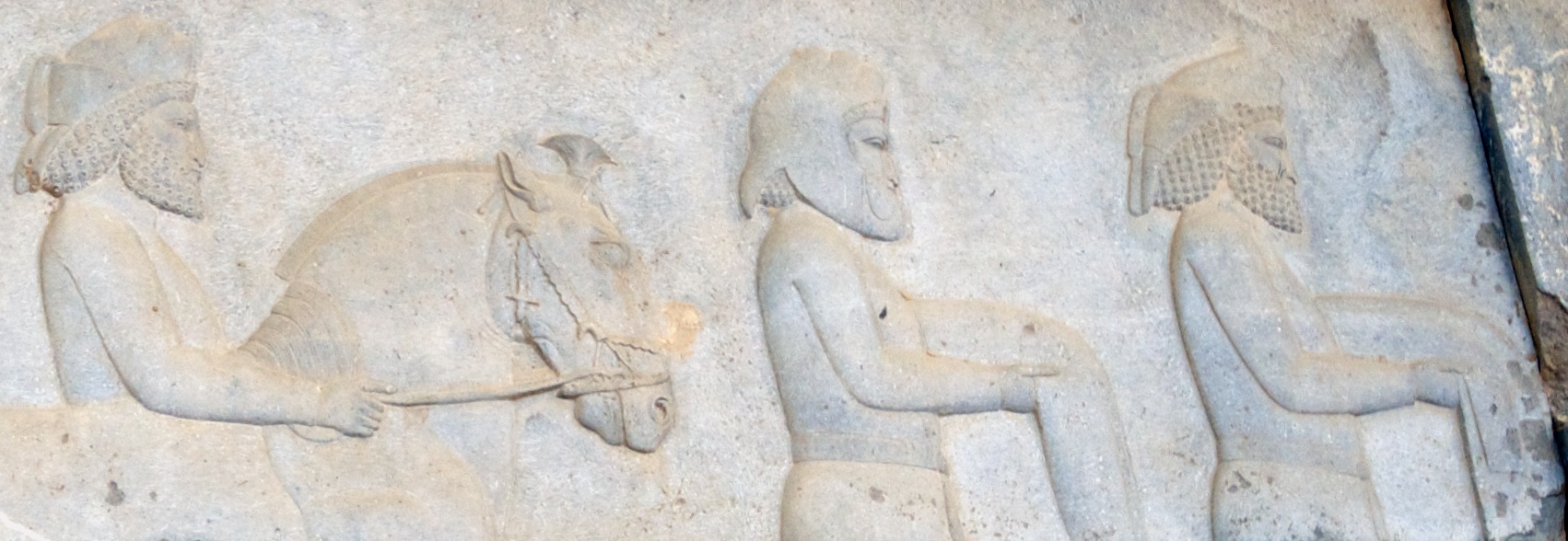 Apadana Persepolis relief tribute bearers