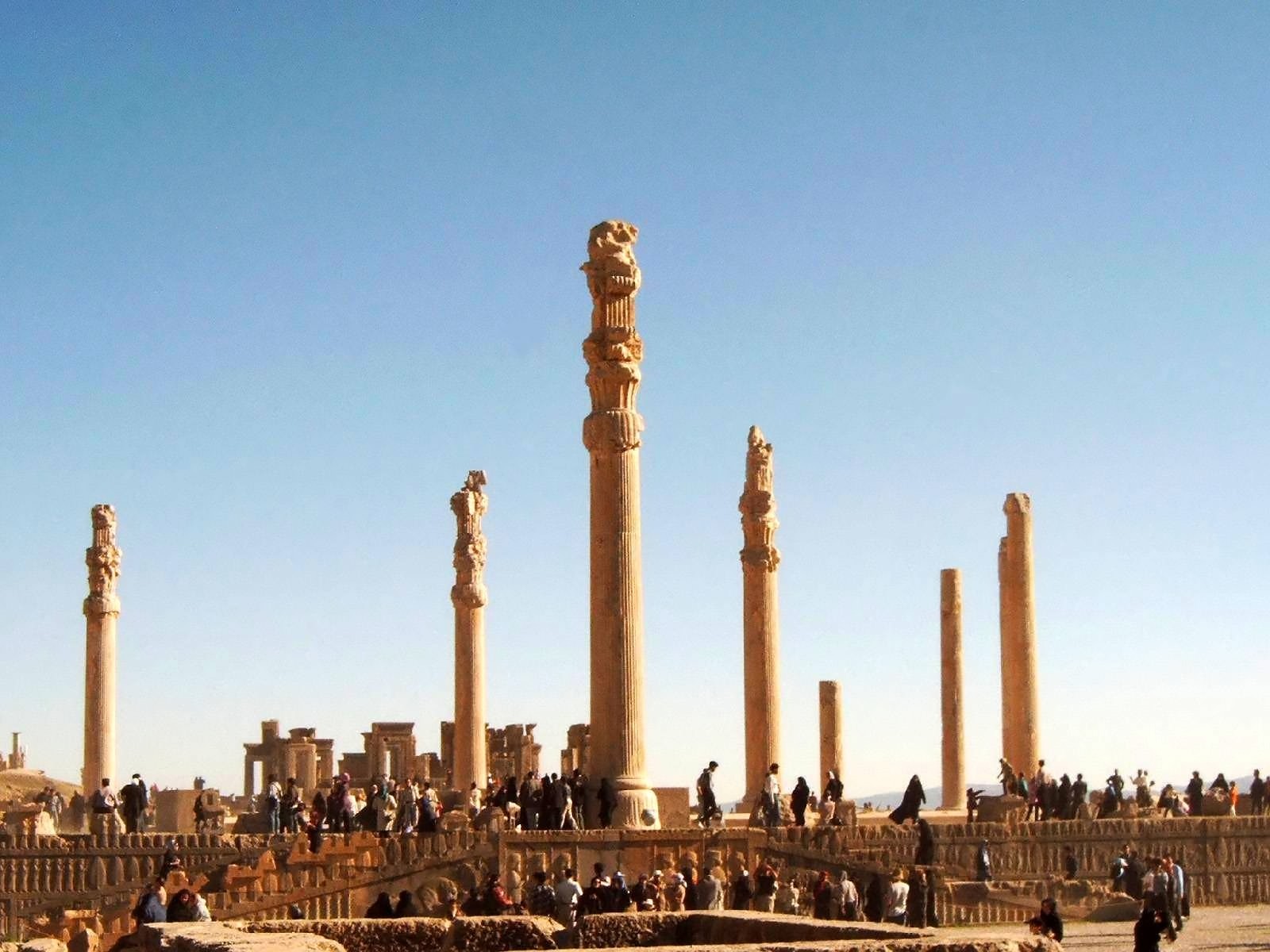 Persepolis Apadana Palace ruins Iran
