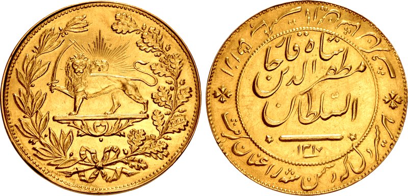 The Qajar toman: gold for a transforming empire
